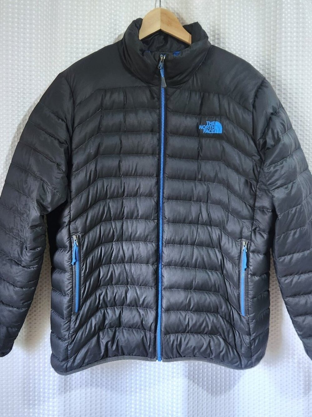 The North Face Jacket Mens Large 800 Down Puffer Terra Peak Insulator Black Coat